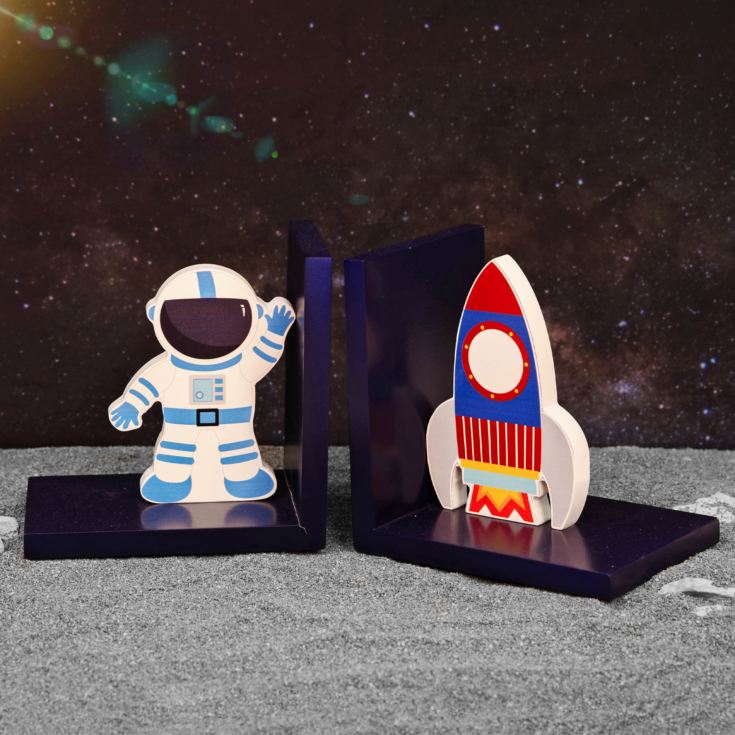 Just For Kids Space Explorer MDF Bookends product image