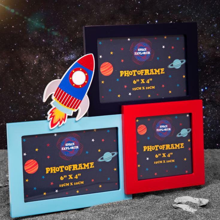 Just For Kids Space Explorer Multi Aperture Photo Frame product image