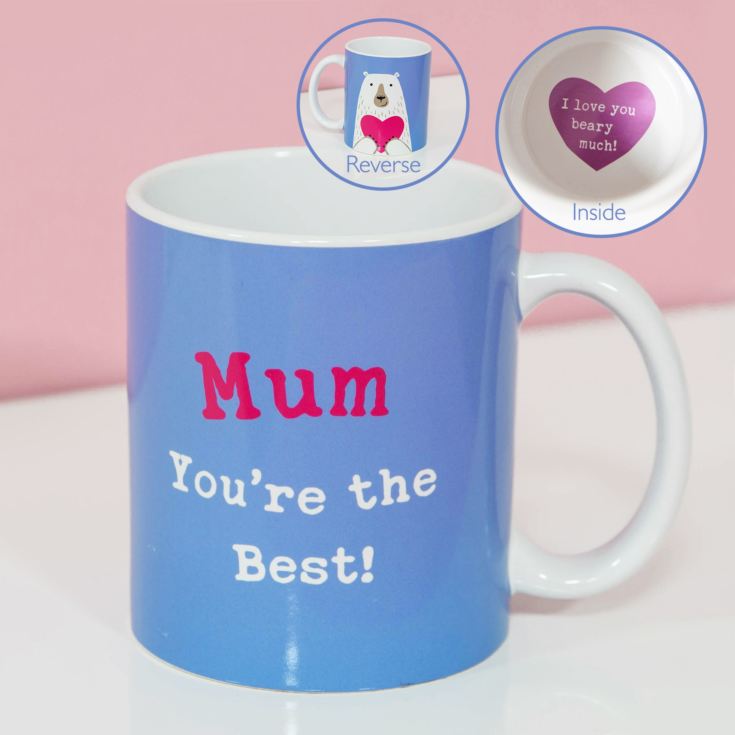 For Your Eyes Only Hidden Message Mug - Love You Beary Much product image