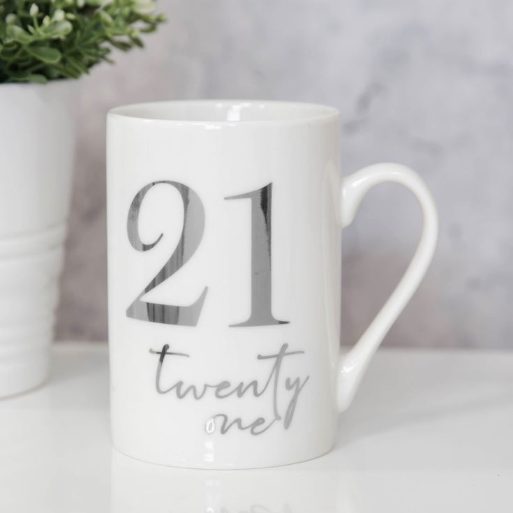 Milestones Porcelain 11oz Mug with Silver Foil - 21 product image