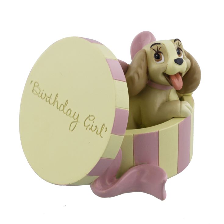 Disney Magical Moments - Lady in Hat Box - Birthday Girl 8cm product image