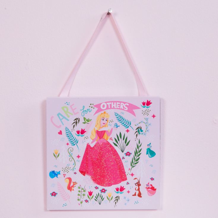 Disney Princess Pink Aurora Hanging Plaque product image