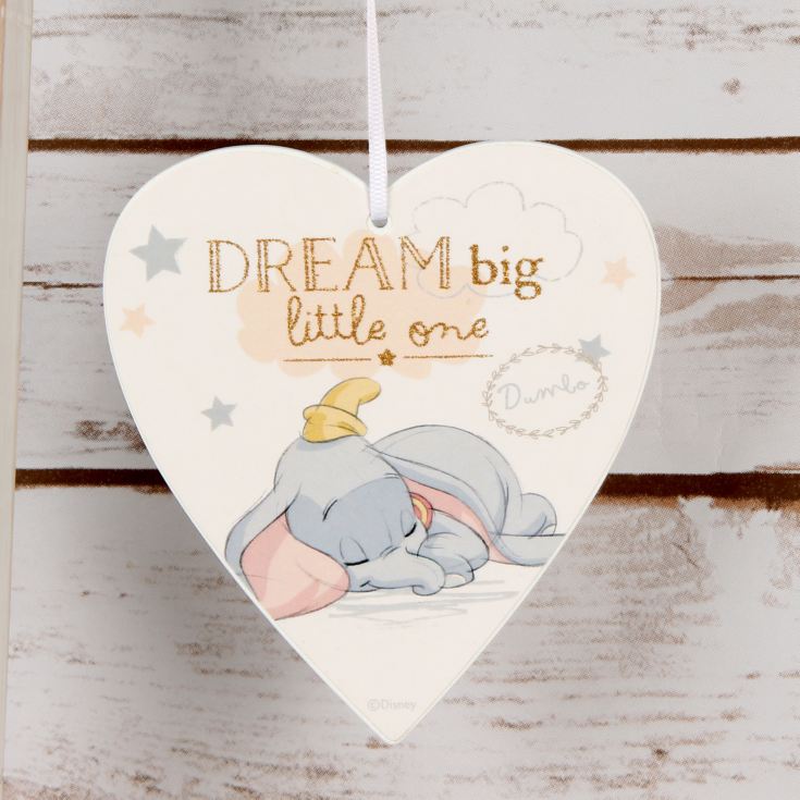 Disney Magical Beginnings Heart Plaque 'Dream Big' product image