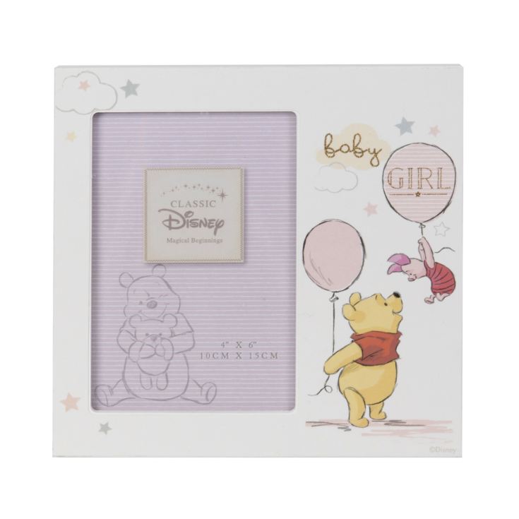 4" x 6" - Disney Magical Beginnings Frame - Pooh Baby Girl product image
