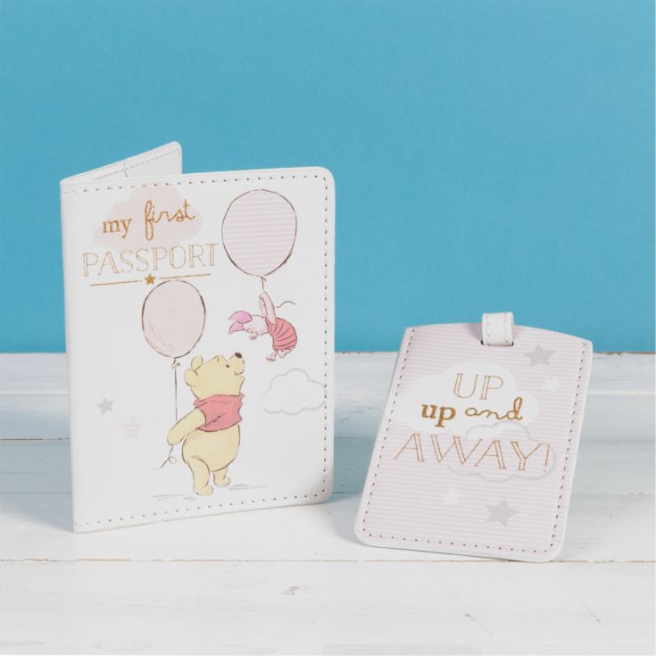 Disney Magical Beginnings Passport & Luggage Tag Pooh Girl product image