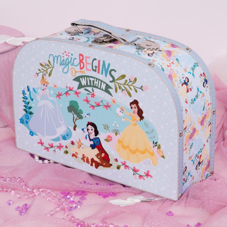 Disney True Princess Blue Canvas Carry Case - Magic Begins product image