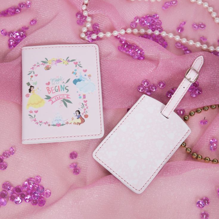 Disney Princess Cinderella Passport Holder and Luggage Tag Set 