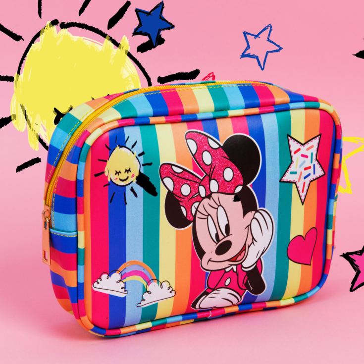 Disney Minnie Mouse Striped Wash Bag product image