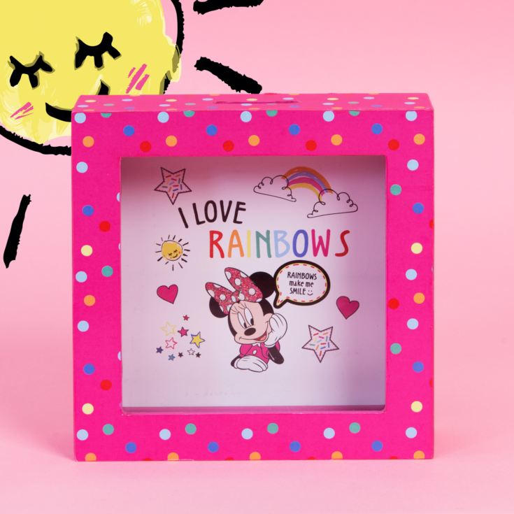 Disney Minnie Mouse Pink Polka Dot Money Box product image
