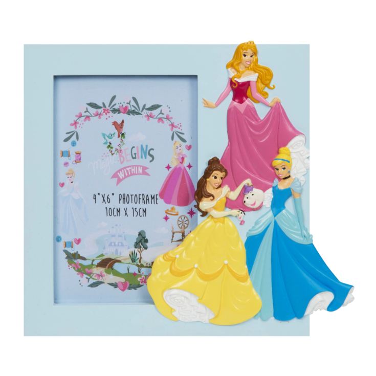 4" x 6" - Disney Princess Rectangle Blue Frame product image