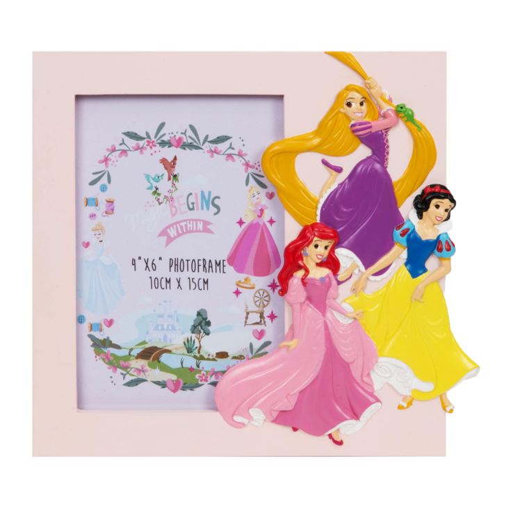 4" x 6" - Disney Princess Rectangle Pink Frame product image