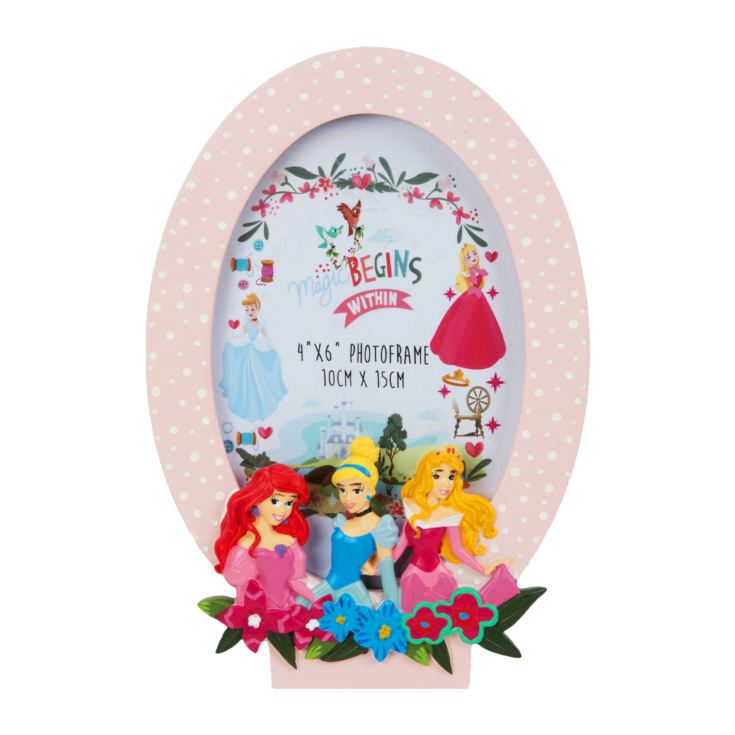 4" x 6" - Disney Princess Frame - Ariel, Cinderella & Aurora product image