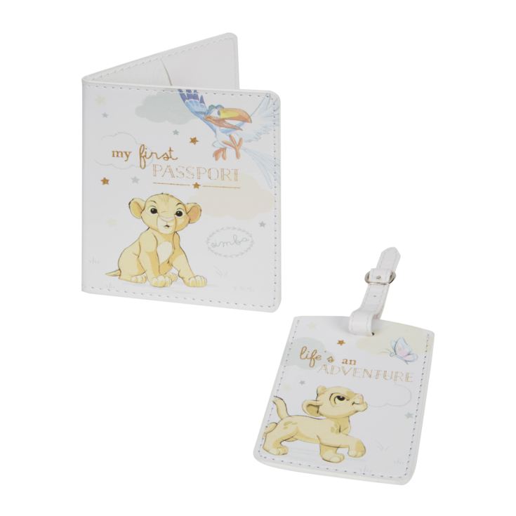Disney Magical Beginnings Passport Cover & Luggage Tag Simba product image