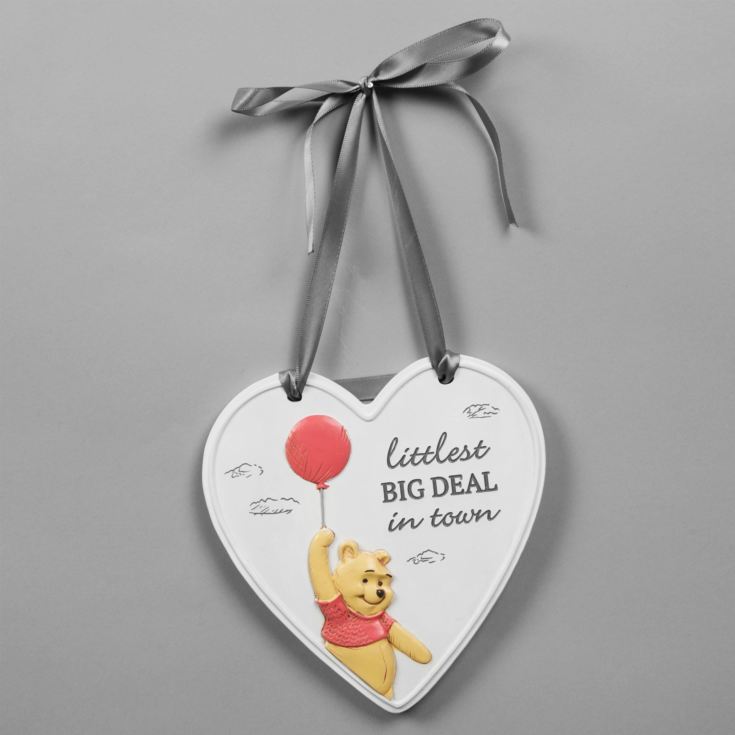 Disney Christopher Robin Heart Littlest Big Deal Plaque product image