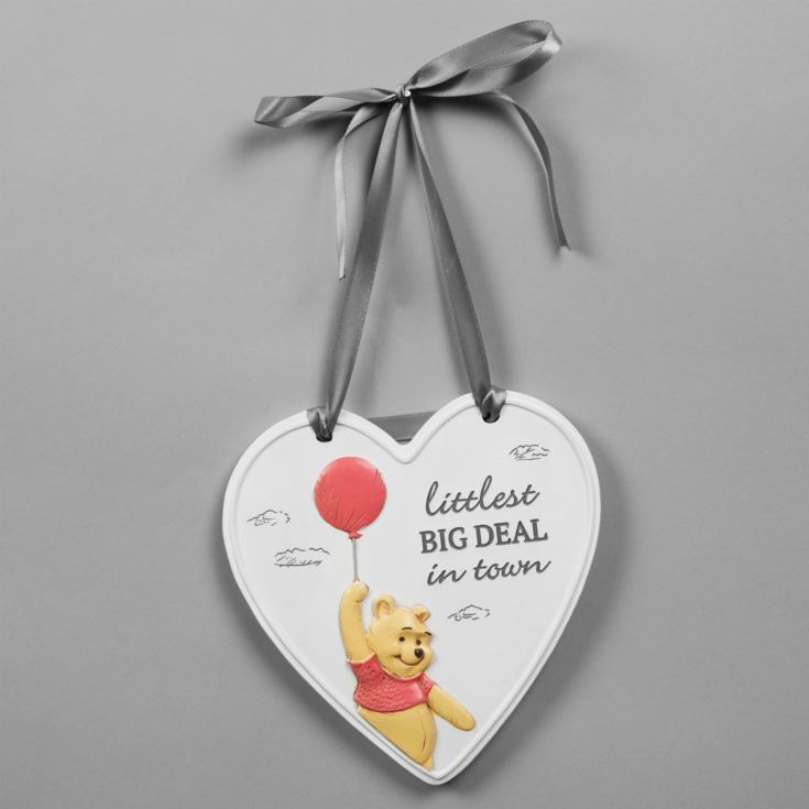 Christoper Robin Resin Relief Heart Littlest Big Deal Plaque product image