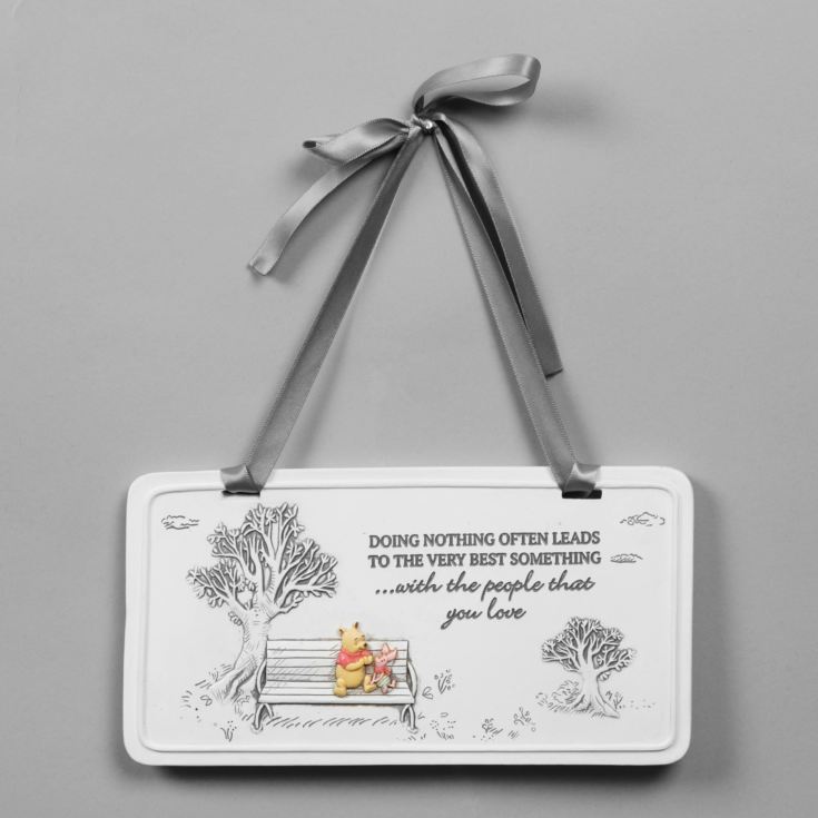 Disney Christopher Robin Winnie the Pooh Rectangle Plaque product image