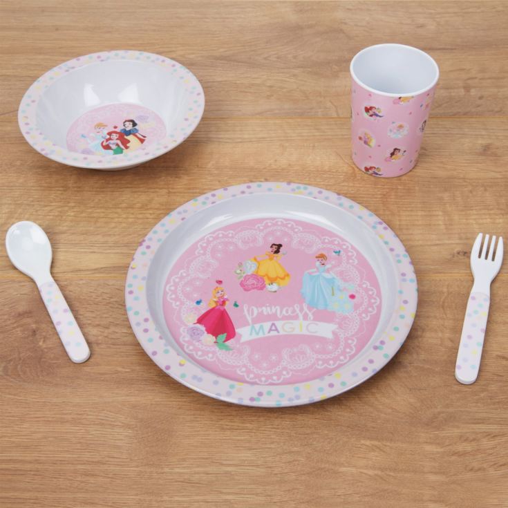 Disney True Princess 5 Piece Melamine Breakfast Set product image