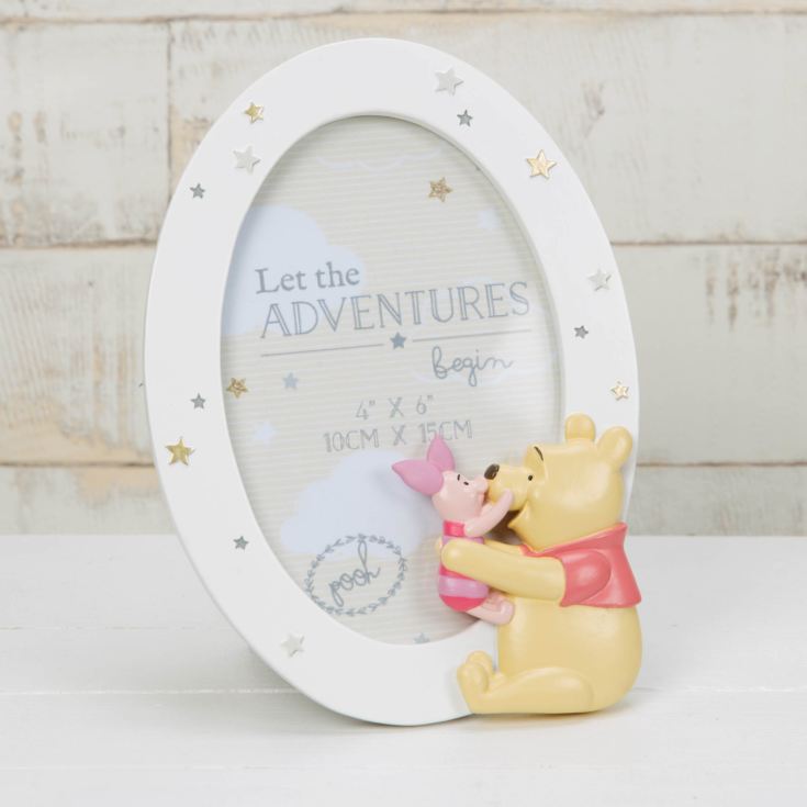 Magical Beginnings Resin Photo Frame - Winnie & Piglet product image