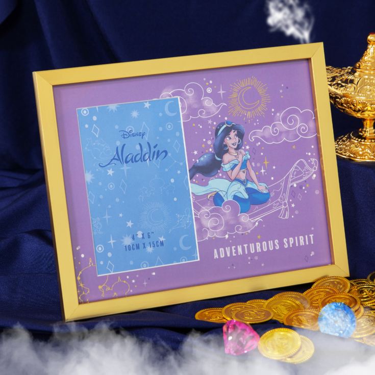 4" x 6" - Disney Aladdin Gold Photo Frame product image