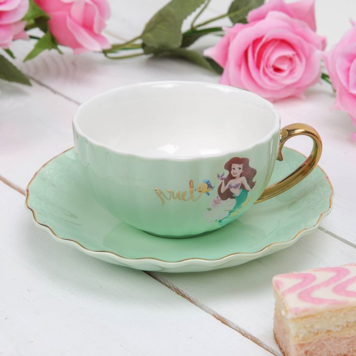 Pastel Princess Tea Cup & Saucer - Ariel product image