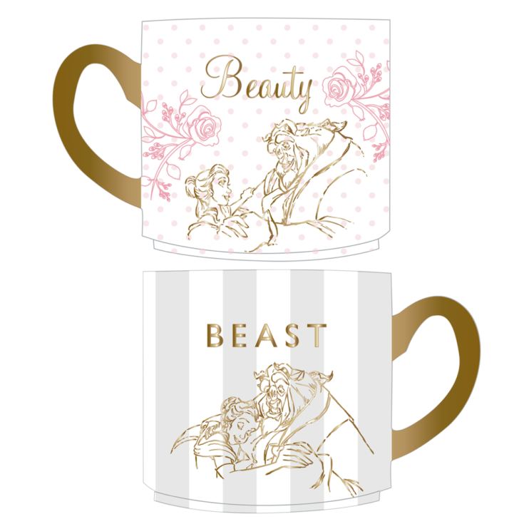 Disney Happily Ever After Mug Pair - Beauty & The Beast product image