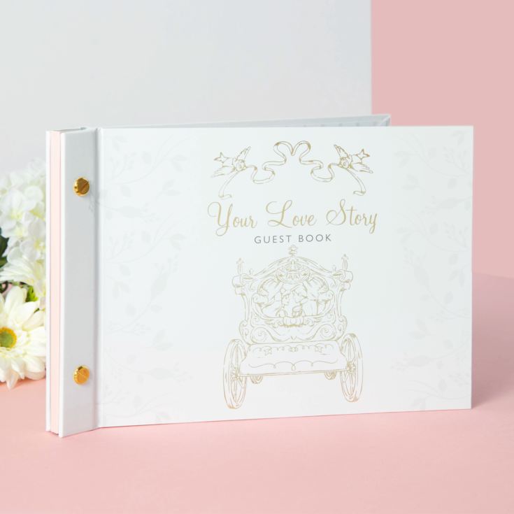 Disney Happily Ever After Wedding Guest Book - Cinderella product image