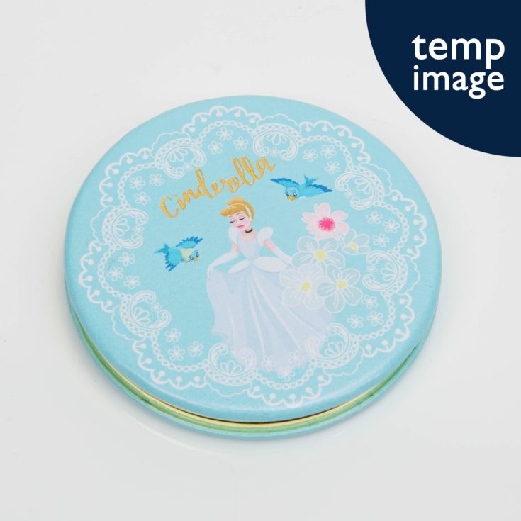 Disney Cinderella Gold Foil Embossed Compact Mirror product image