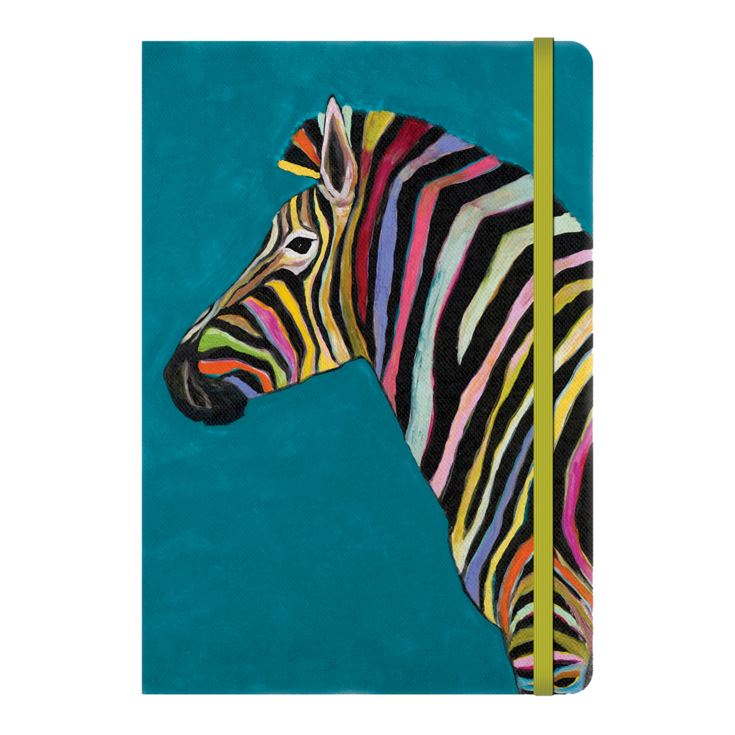 Studio Oh! Deconstructed A5 Journal - Rainbow Zebra product image