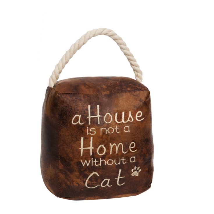 Door Stop - A Home Is Not A Home Without A Cat product image