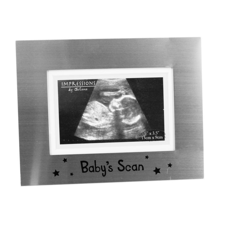 Aluminium Photo Frame Baby's Scan 5" x 3.5" product image