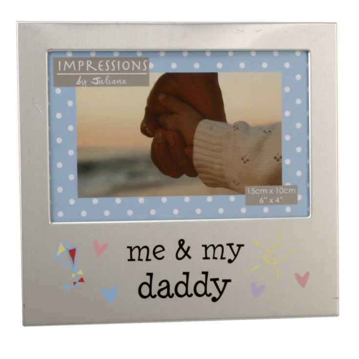 6" x 4" - Aluminium Me & My Daddy Photo Frame product image