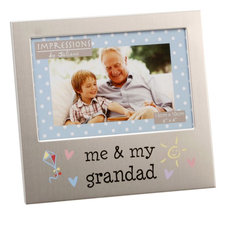 Aluminium Photo Frame 4" x 6" - Me & My Grandad product image