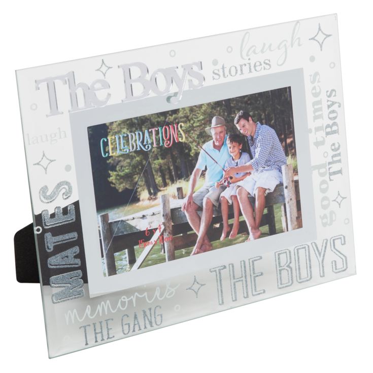 Friends & Family Glass Frame 3D Words 6" x 4" The Boys product image