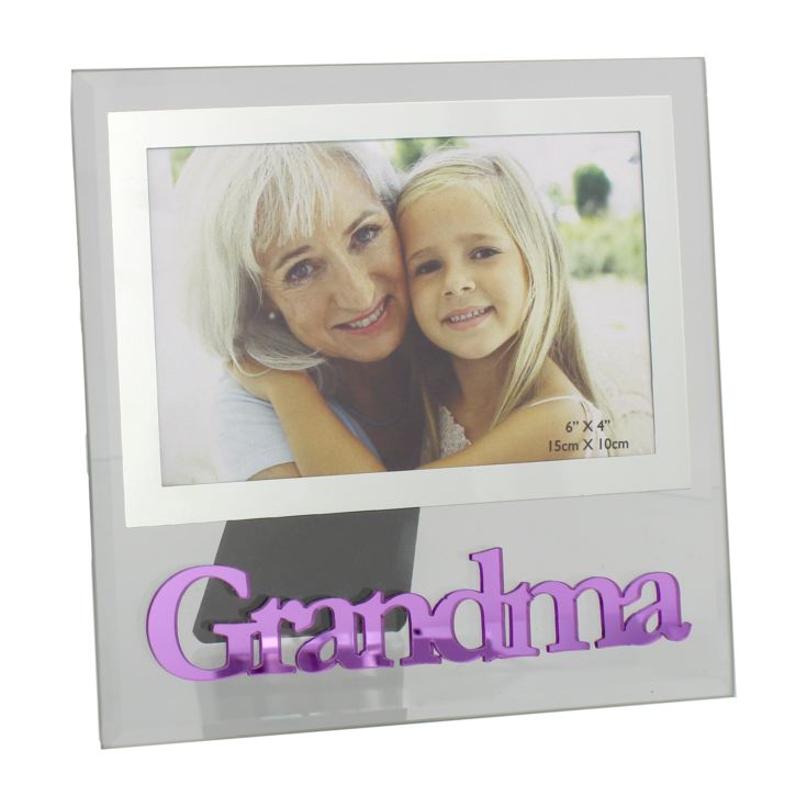 6" x 4" Celebrations Glass Photo Frame - Grandma product image