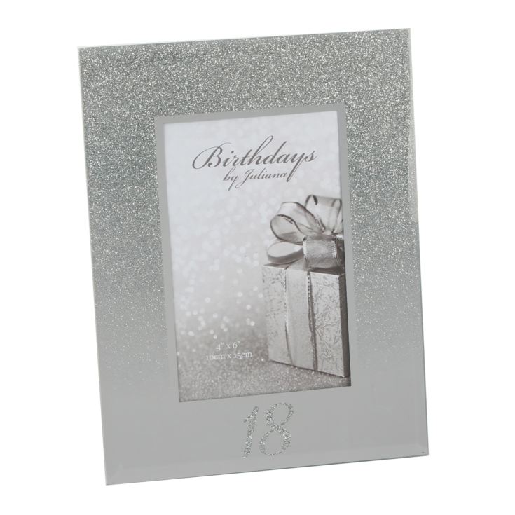 Milestones Glitter Mirror Frame 4" x 6" - 18th product image