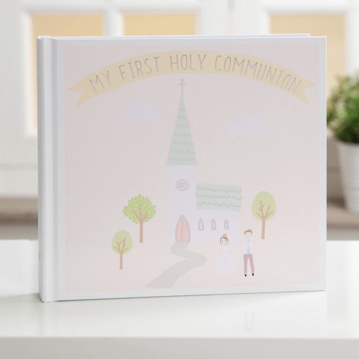 Faith & Hope First Communion Photo Album 4" x 6" Pink product image