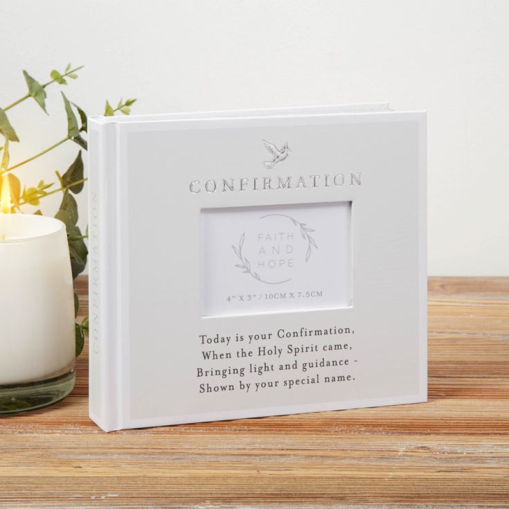 Faith & Hope Confirmation Album Holds 4" x 6" Photos product image