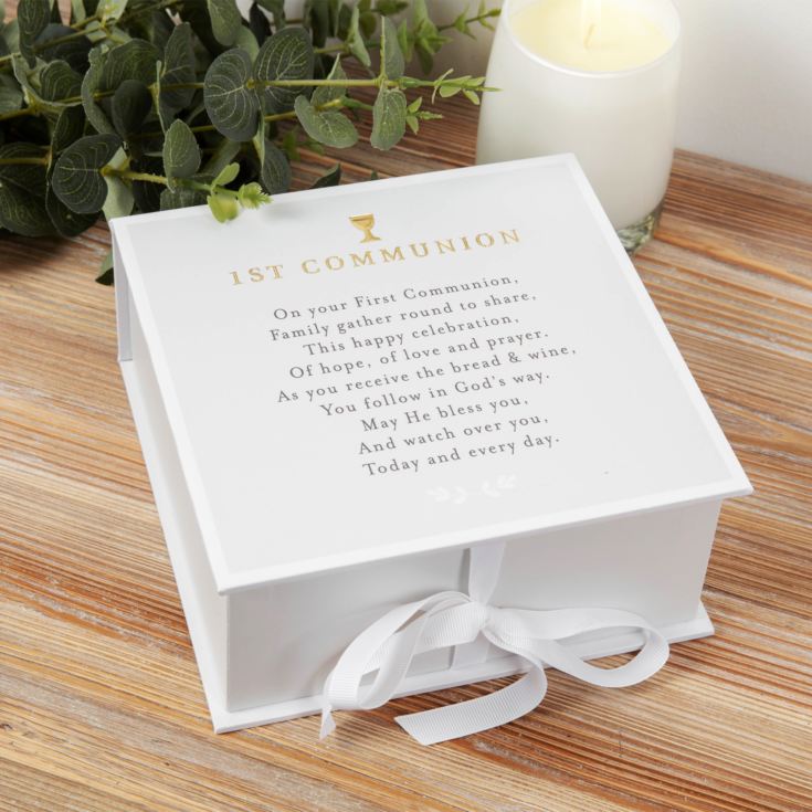 Faith & Hope First Communion Keepsake Box product image