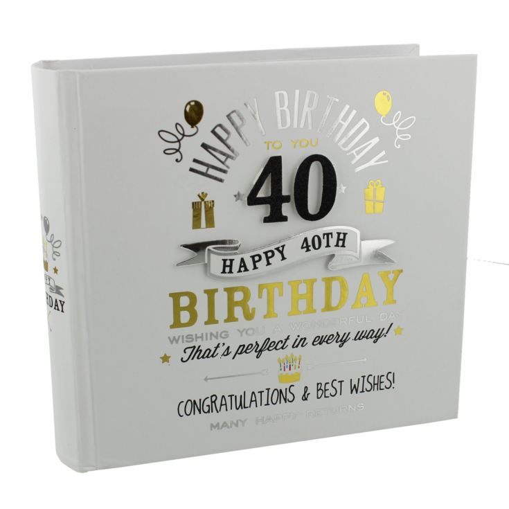 Signography Birthday Boy Photo Album 4"x6" - 40th product image