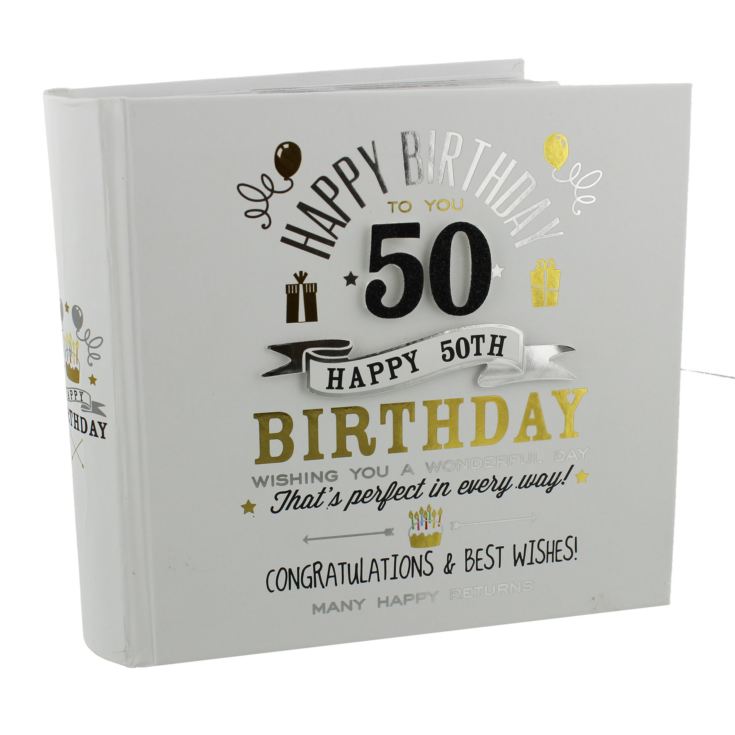 Signography Birthday Boy Photo Album 4"x6" - 50th product image