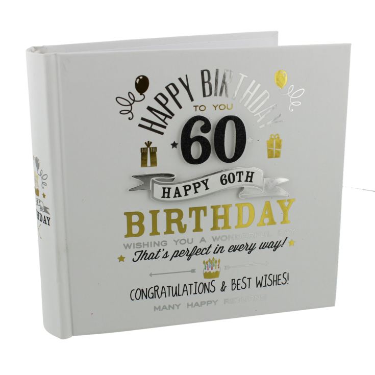 Signography Birthday Boy Photo Album 4"x6" - 60th product image