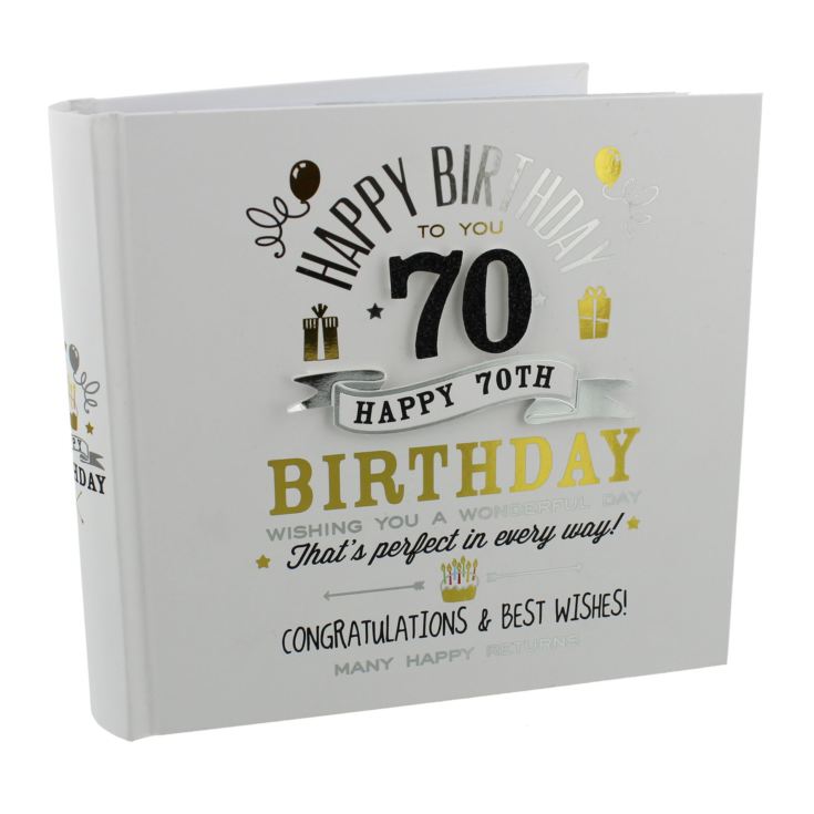 Signography Birthday Boy Photo Album 4" x 6" - 70th product image