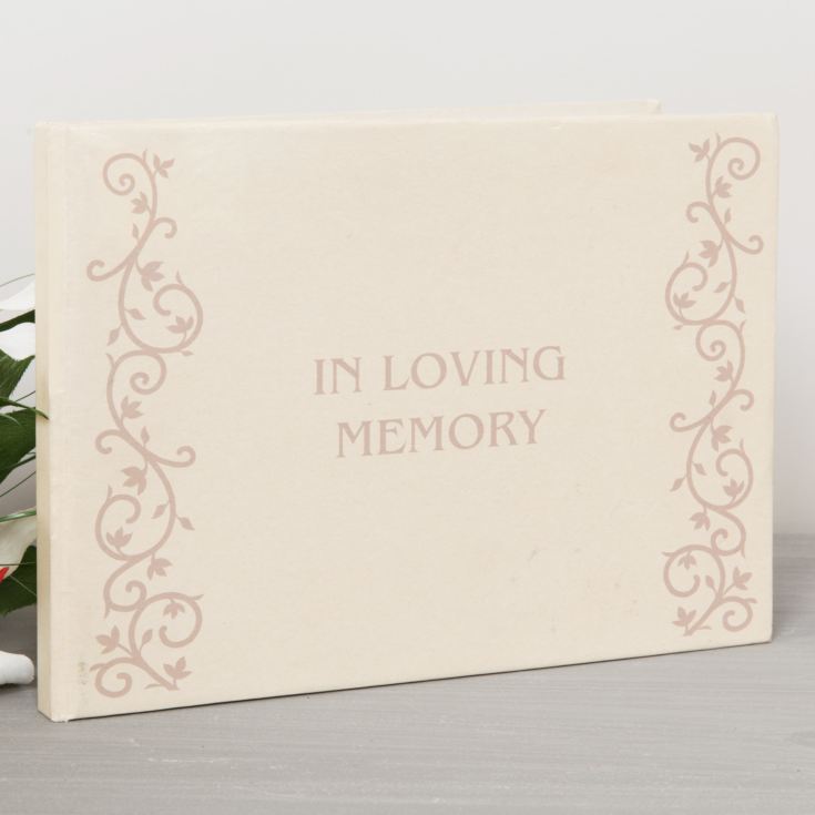 Juliana "In Loving Memory" Book of Condolence product image