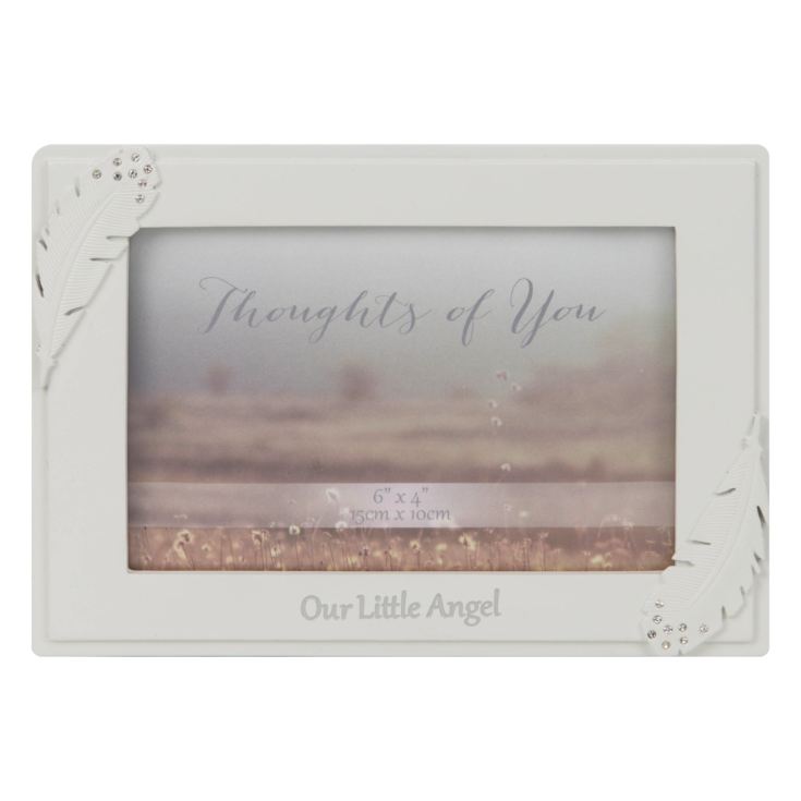 4" x 6" - Thoughts of You Frame with Crystals - Our Angel product image