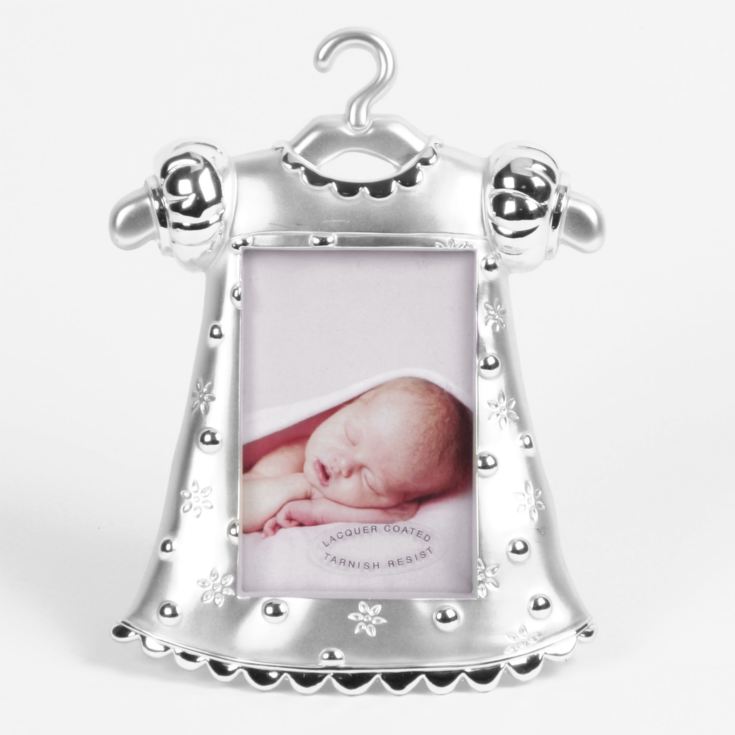 2 Tone Silverplated Frame 2"x3" - Girls Dress product image