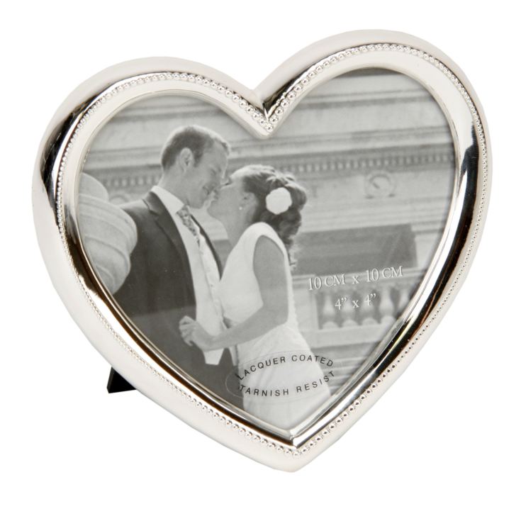 Celebrations Silver Plated Alloy Photo Frame - Heart product image
