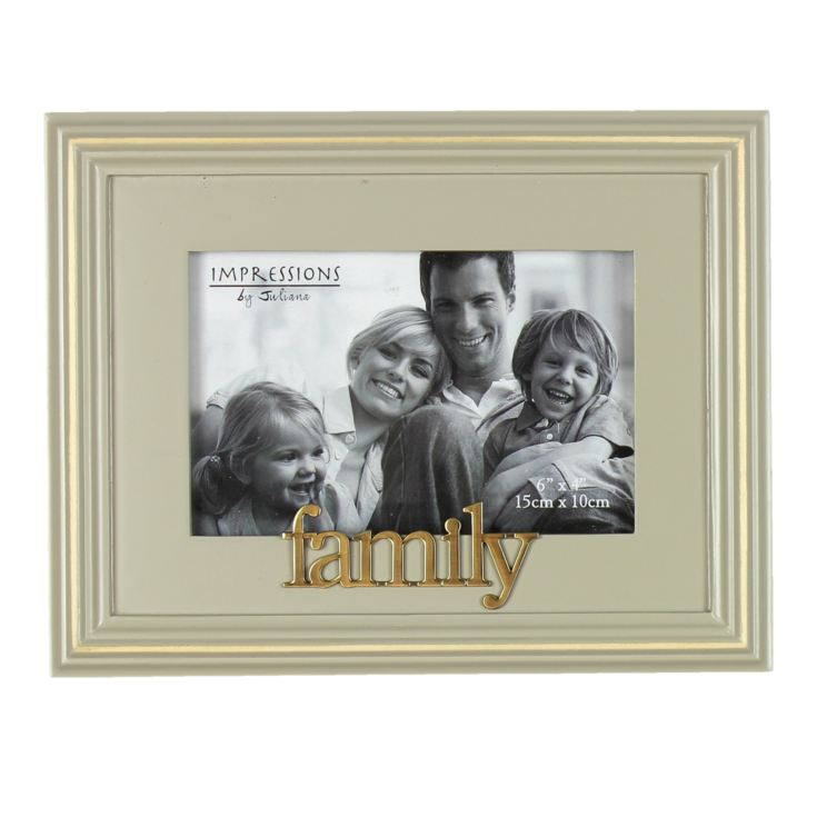 Wooden Photo Frame 6" x 4" - Family product image