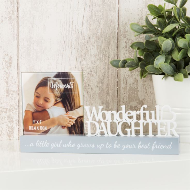 Celebrations Photo Frame - 4" x 4" - Wonderful Daughter product image