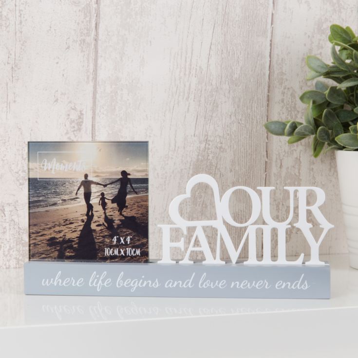 Celebrations Photo Frame - 4" x 4" - Family product image