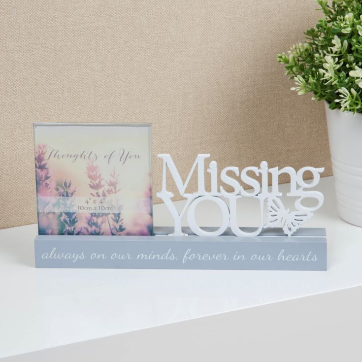 Celebrations Photo Frame - 4" x 4" - Missing You product image